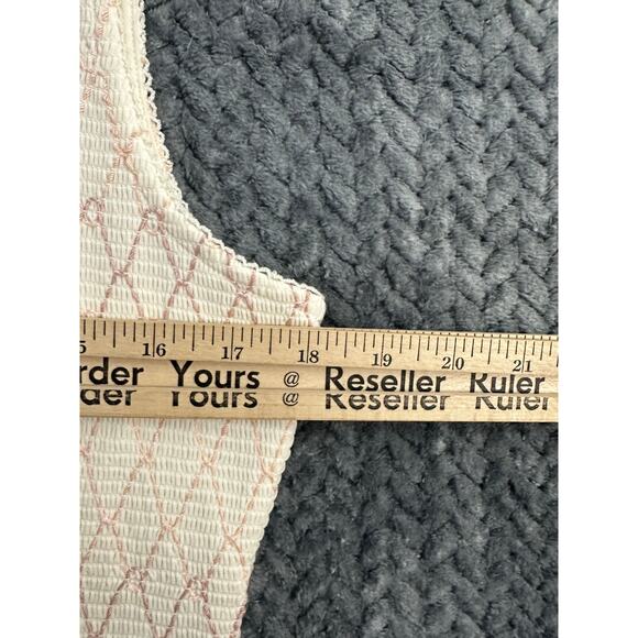 NWT Matilda Jane Smocked Tank Top L Flowy Beachy Boho - Picture 4 of 8